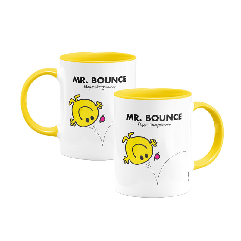Mr. Bounce Large Porcelain Colour Handle Mug