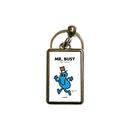 Mr. Busy Metal Keyring
