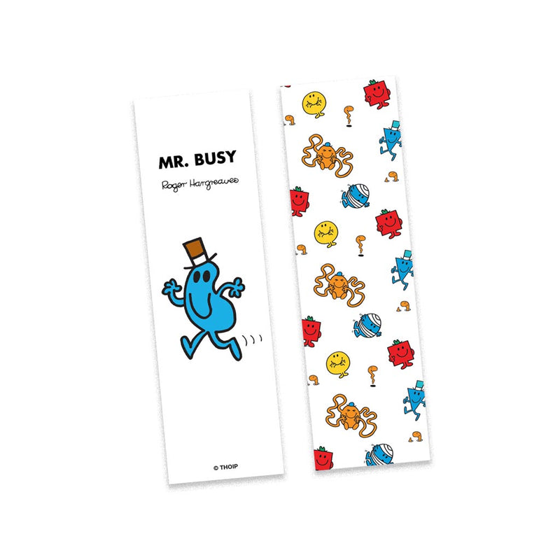 Mrs. Busy Mr. Busy Bookmark - Fun Gift for Birthdays