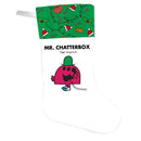 Mr. Chatterbox Christmas Stocking