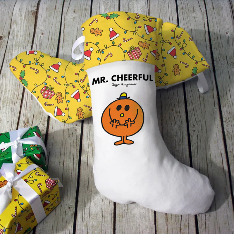 Mr. Cheerful Christmas Stocking