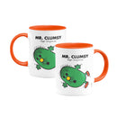 Mr. Clumsy Large Porcelain Colour Handle Mug