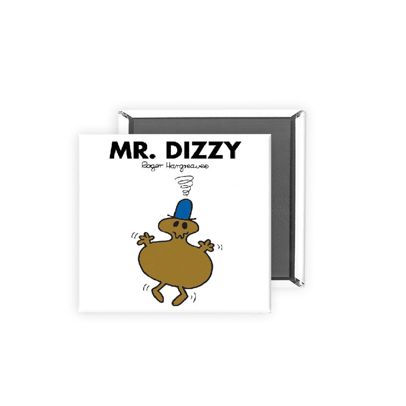 Mr. Dizzy Square Magnet