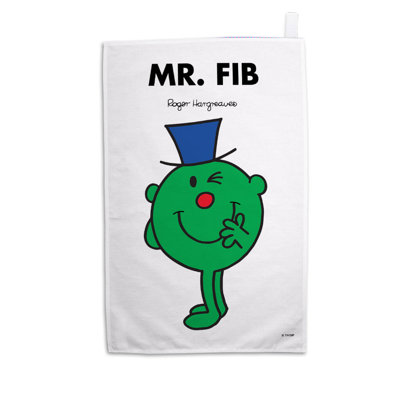 Mr. Fib Tea Towel