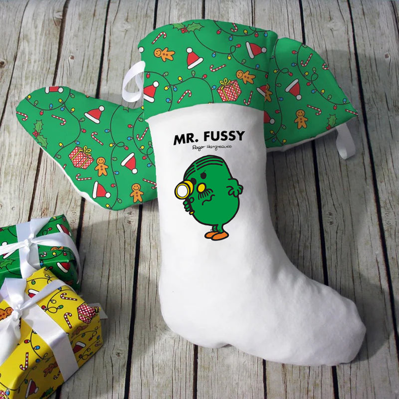 Mr. Fussy Christmas Stocking