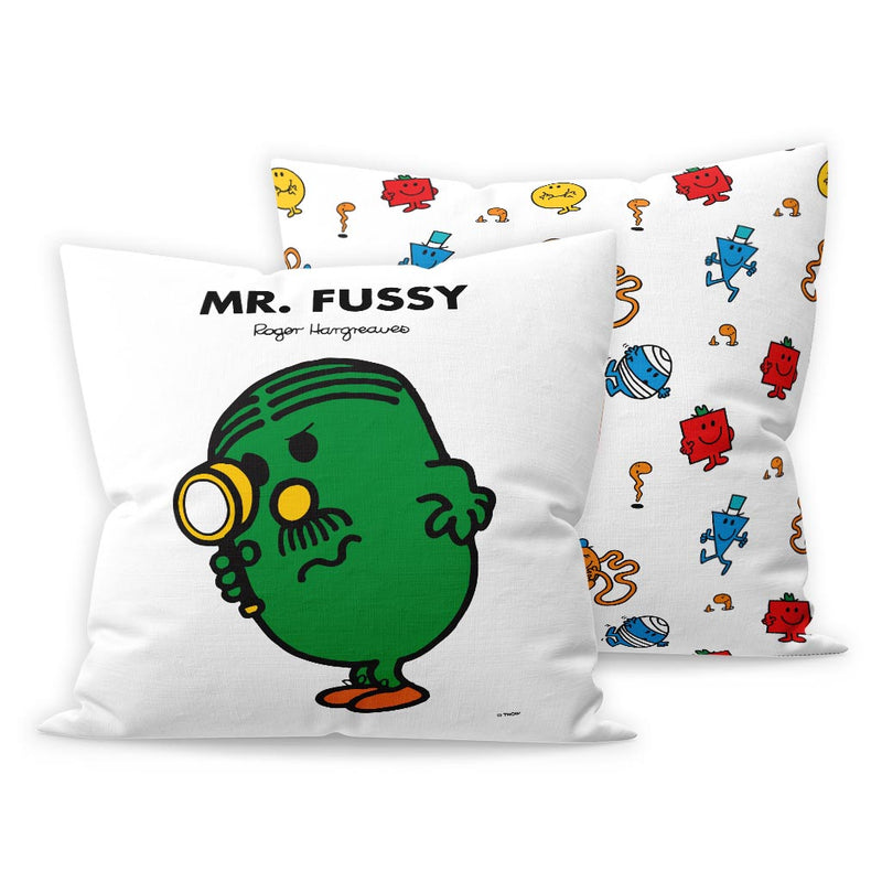 Mr. Fussy Micro Fibre Cushion