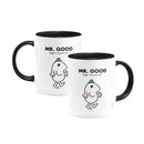 Mr. Good Large Porcelain Colour Handle Mug