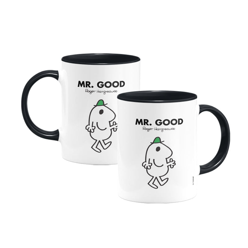 Mr. Good Large Porcelain Colour Handle Mug