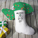 Mr. Good Christmas Stocking