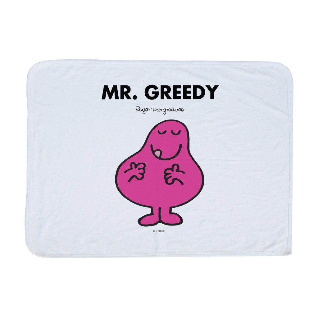 Mr. Greedy Blanket - Cheerful Gift for Friends & Fans