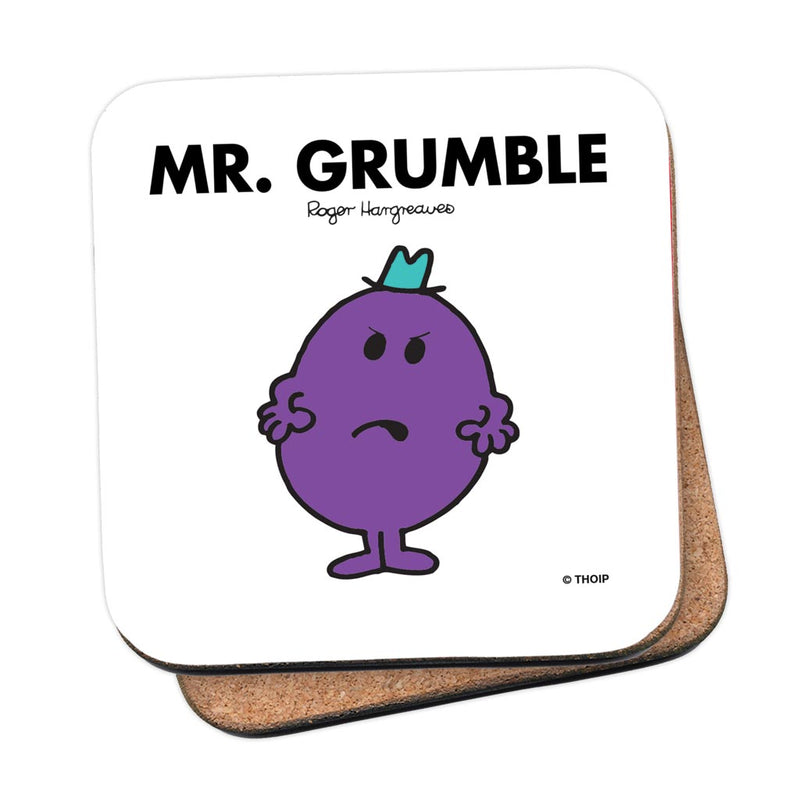 Mr. Grumble Cork Coaster