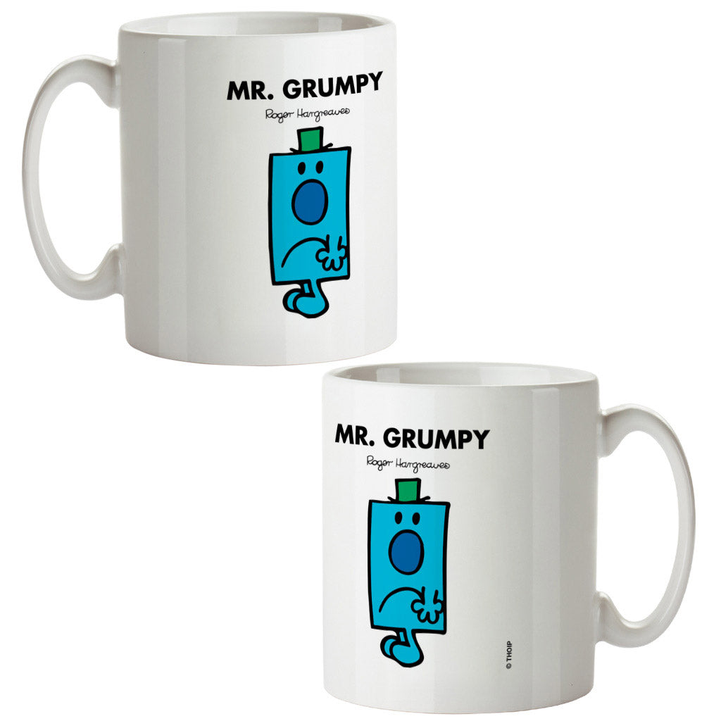 Mr. Grumpy Mug - Nostalgic Character Coffee Cup