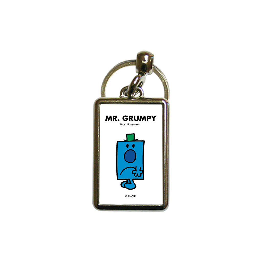 Grumpy Key Ring Mr. Grumpy Metal Keyring - Perfect Birthday or Christmas Gift