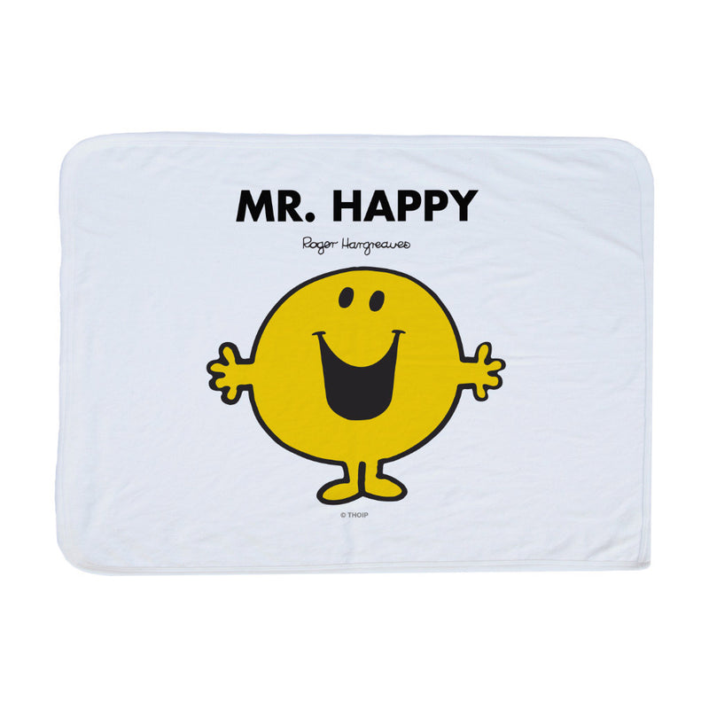 Mr. Happy Blanket - Timeless Character Favourite