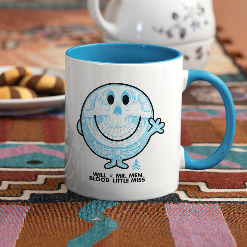 Mr. Happy Mug by Will Blood
