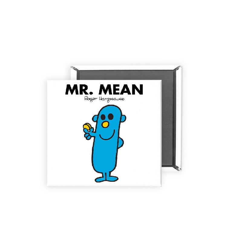Mr. Mean Square Magnet - Fun Gift for Birthdays