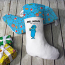 Mr. Mean Christmas Stocking