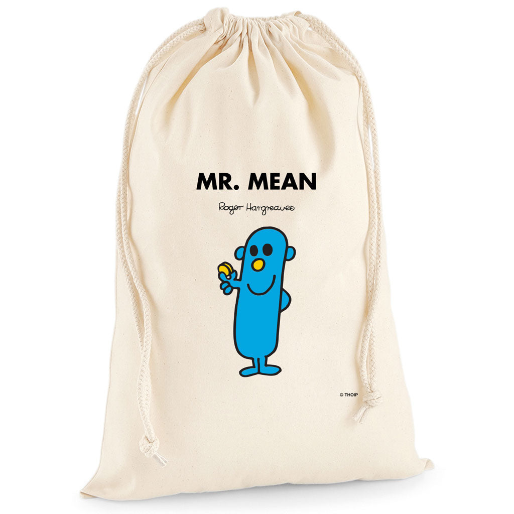 Personalised Mr Mean Laundry Bag