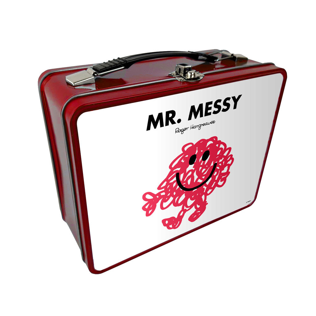 Personalised Mr Messy Metal Lunch Box personalised-mr-messy-metal-lunch-box