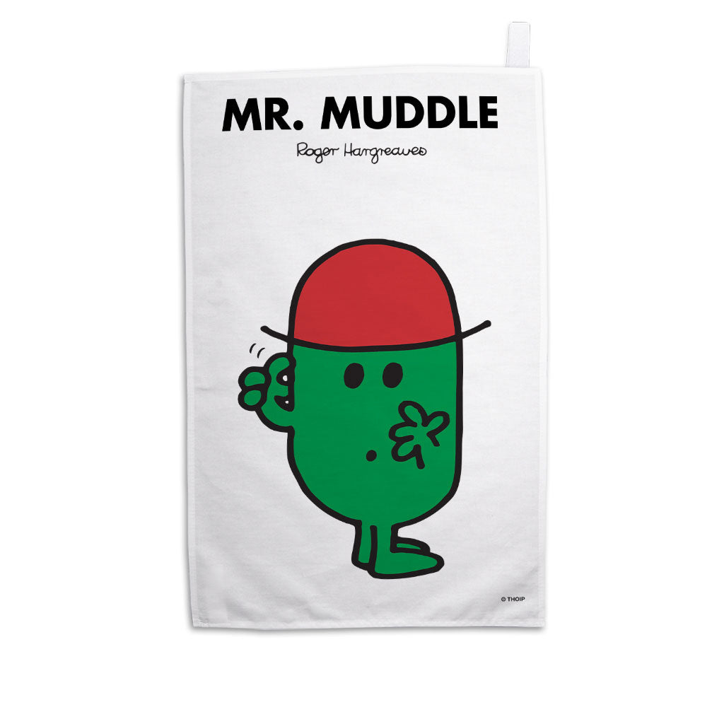 Mr. Muddle Tea Towel - Cheerful Gift for Friends & Fans