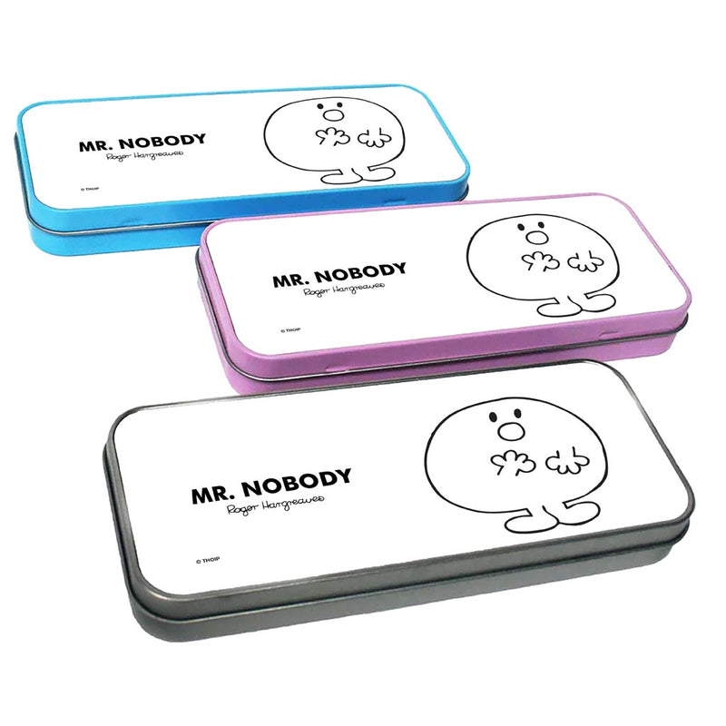 Mr. Nobody Pencil Case Tin - Classic Design for Mr Men and Littl