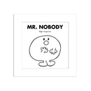 Mr. Nobody White Art Print