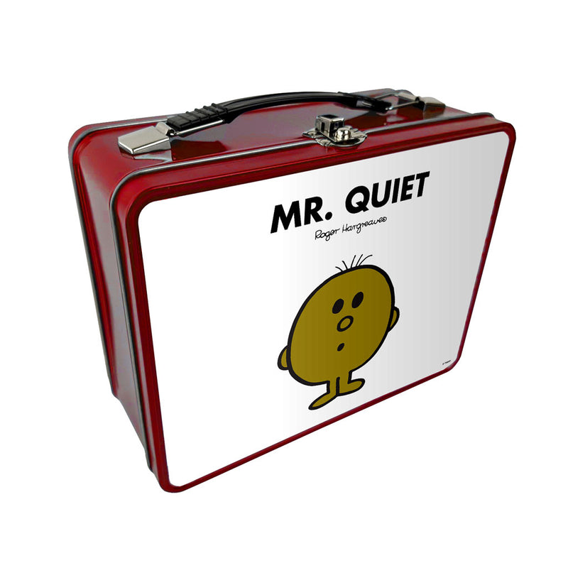 Mr. Quiet Metal Lunch Box