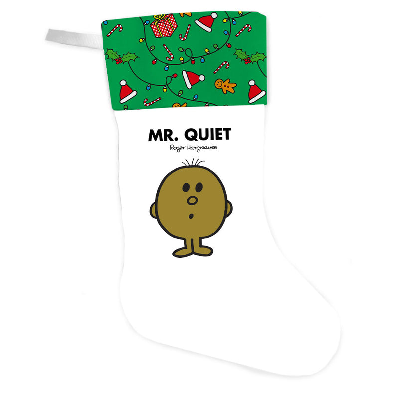 Mr. Quiet Christmas Stocking