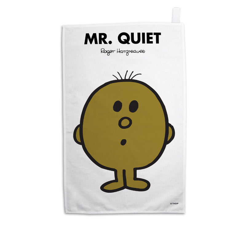 Mr. Quiet Tea Towel