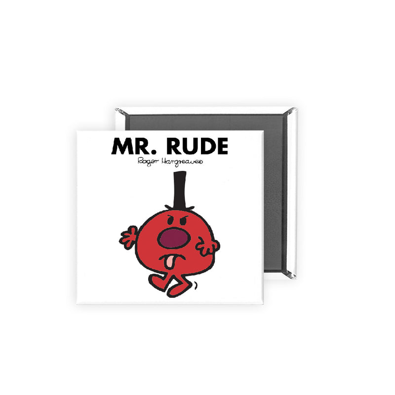 Mr. Rude Square Magnet