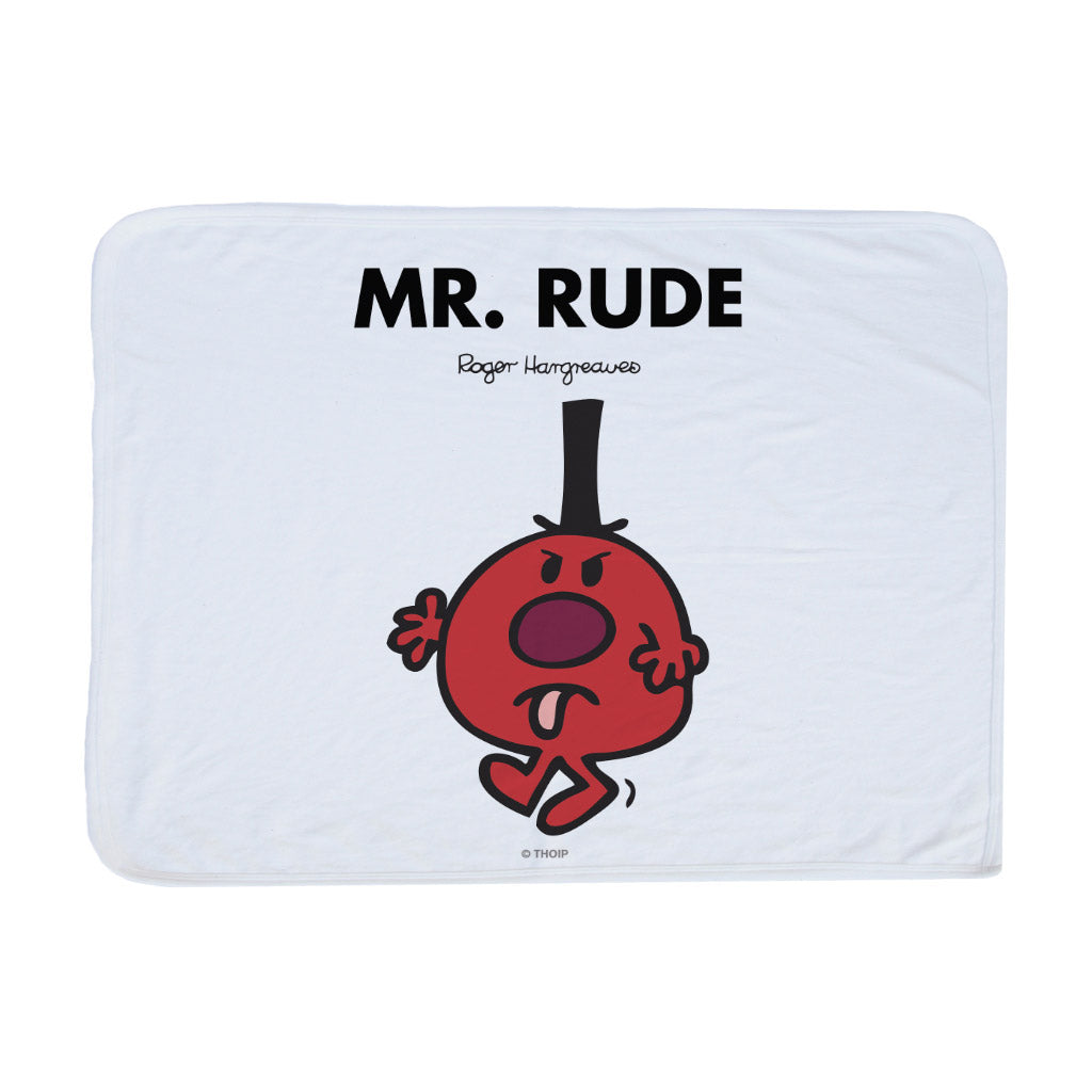Mr. Rude Blanket - Retro Collectible for Fans