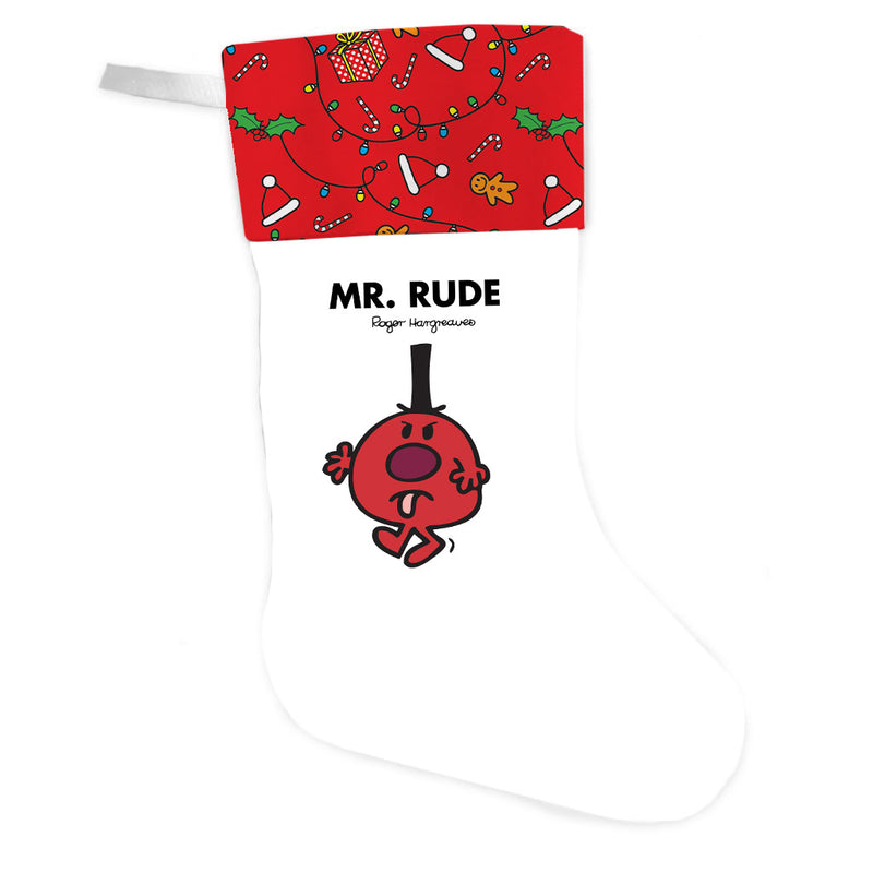 Mr. Rude Christmas Stocking - Friends & Collectors