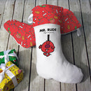 Mr. Rude Christmas Stocking
