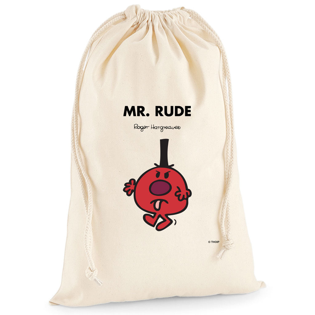 Mr. Rude Laundry Bag - Vintage-Inspired Gift They'll Use Daily