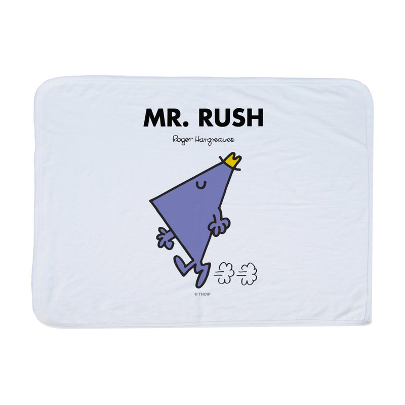 Personalised Mr Rush Blanket
