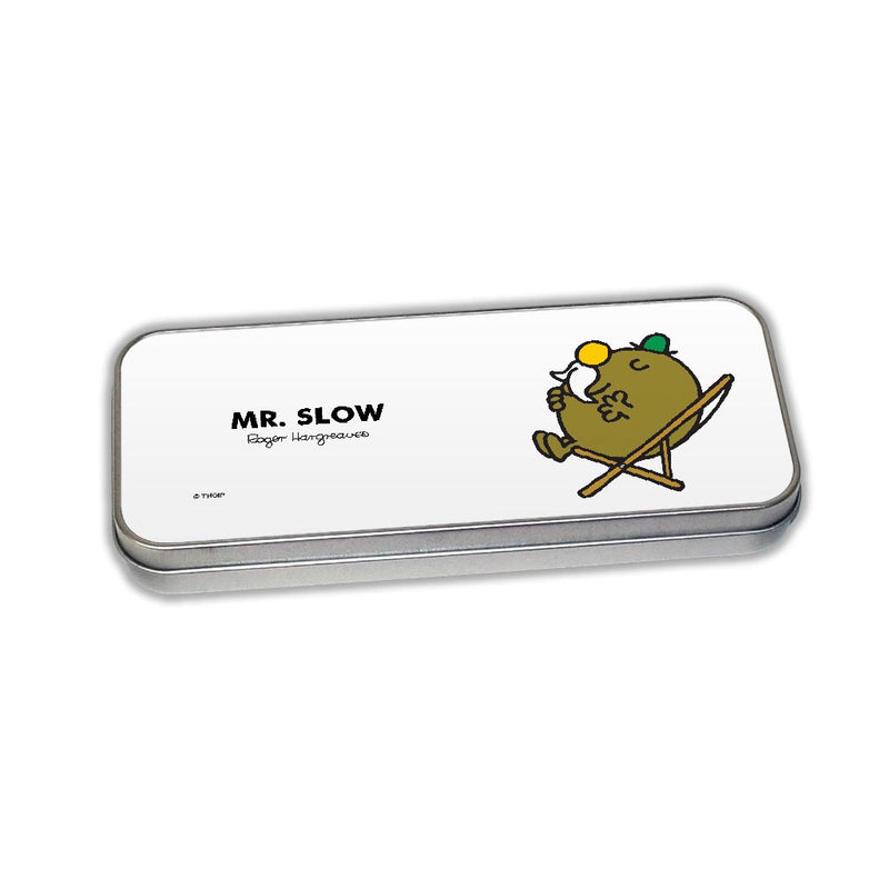Mr. Slow Pencil Case Tin
