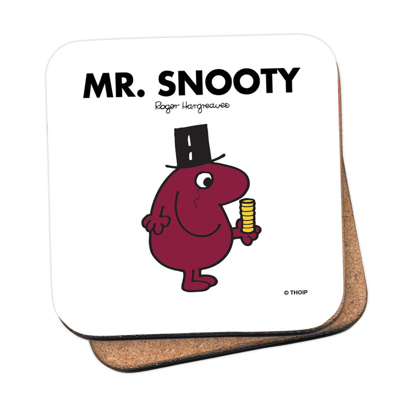 Mr. Snooty Cork Coaster