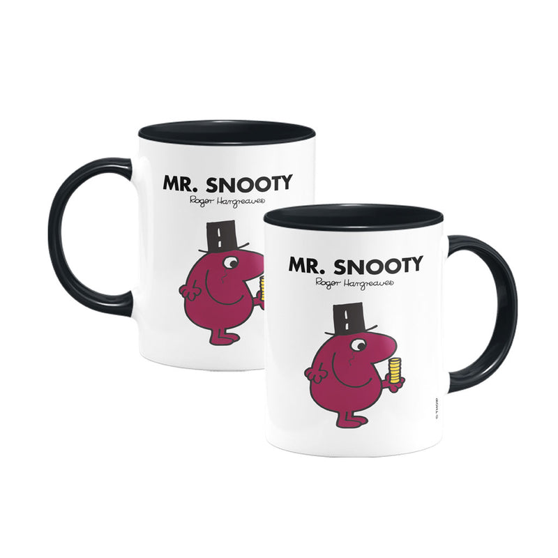 Mr. Snooty Large Porcelain Colour Handle Mug