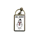 Mr. Snow Metal Keyring