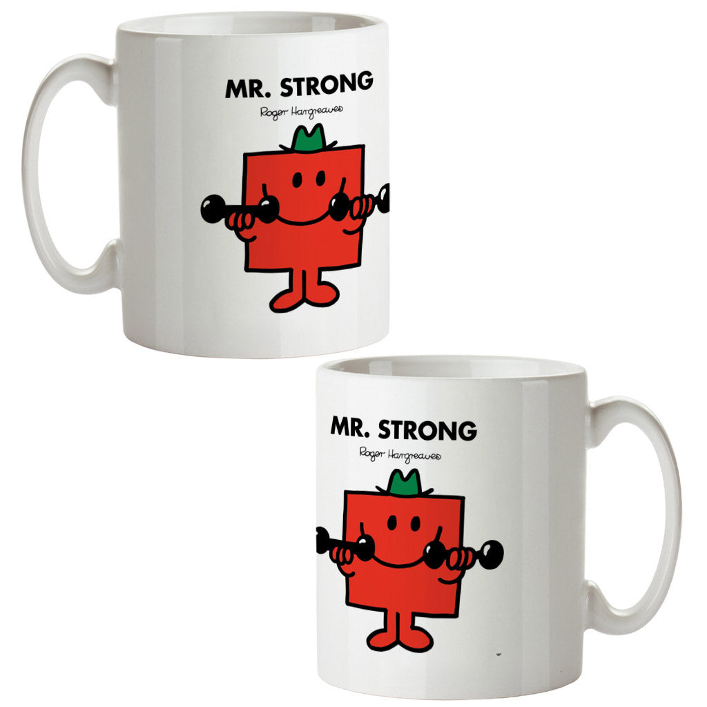 Mr. Strong Pin Mr. Strong Mug - Fun Gift for Birthdays