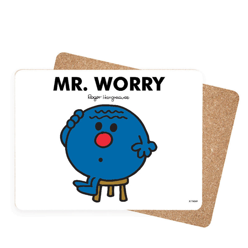 Mr. Worry Cork Placemat
