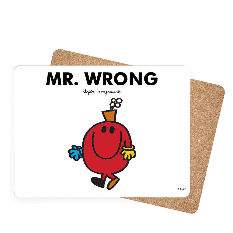 Mr. Wrong Cork Placemat