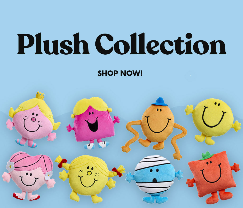 Mr Men Little Miss official shop plush collection