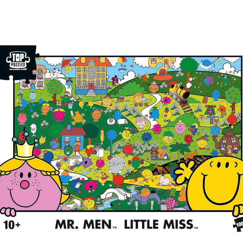 Mr. Men Little Miss 1000-Piece Jigsaw Puzzle Game Fun for Fans 10+