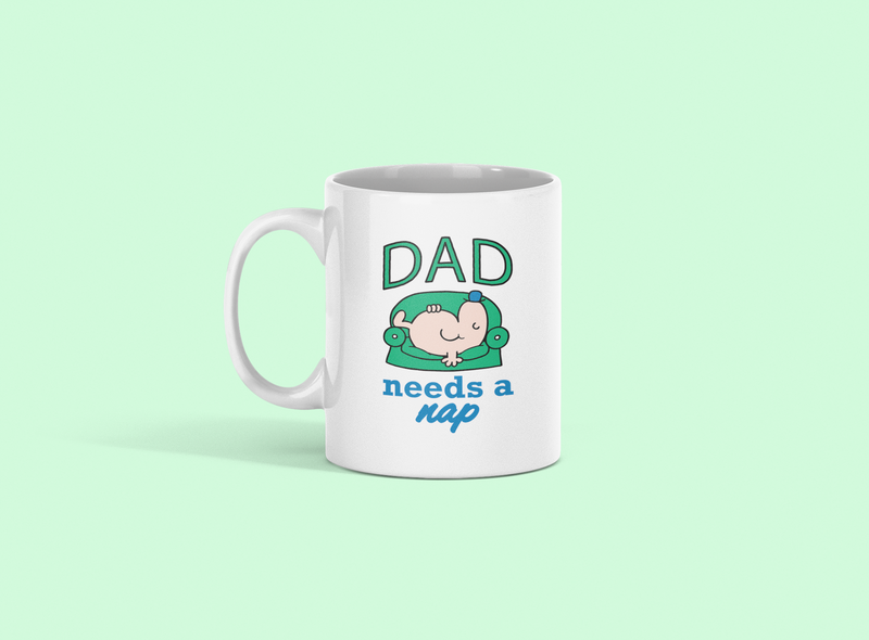 Dad Need A Nap Mug