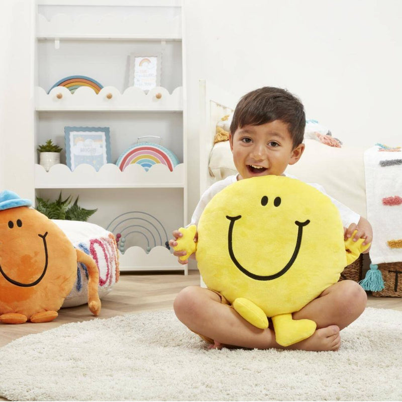 Mr. Happy Shaped Cushion