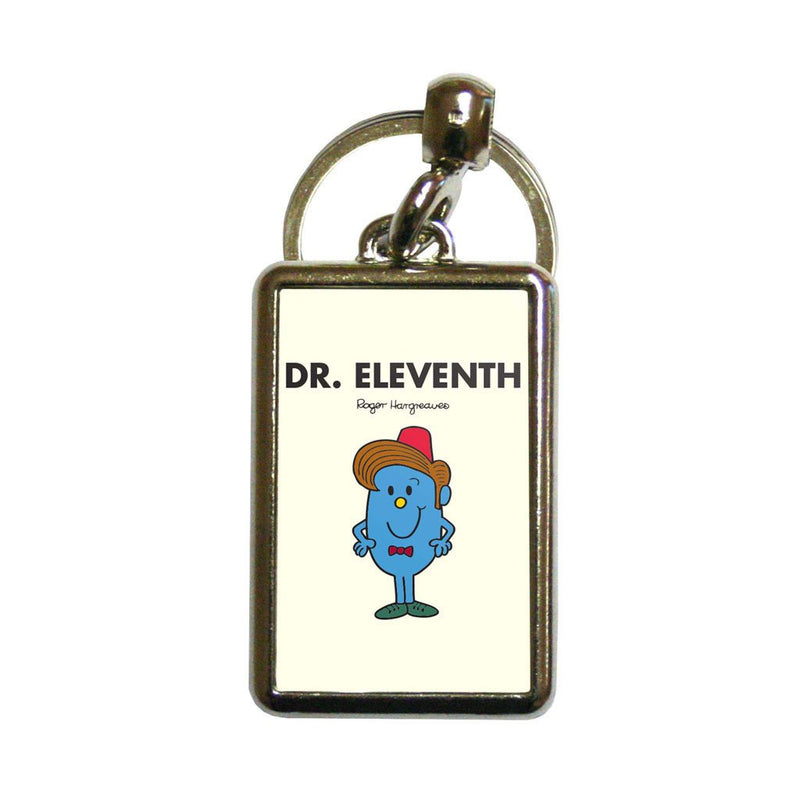 Dr. Eleventh Metal Keyring