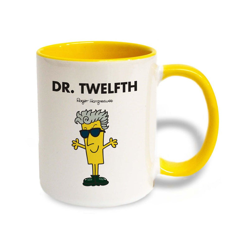 The Doctors Large Porcelain Colour Handle Mug Set (Dr. Twelfth)