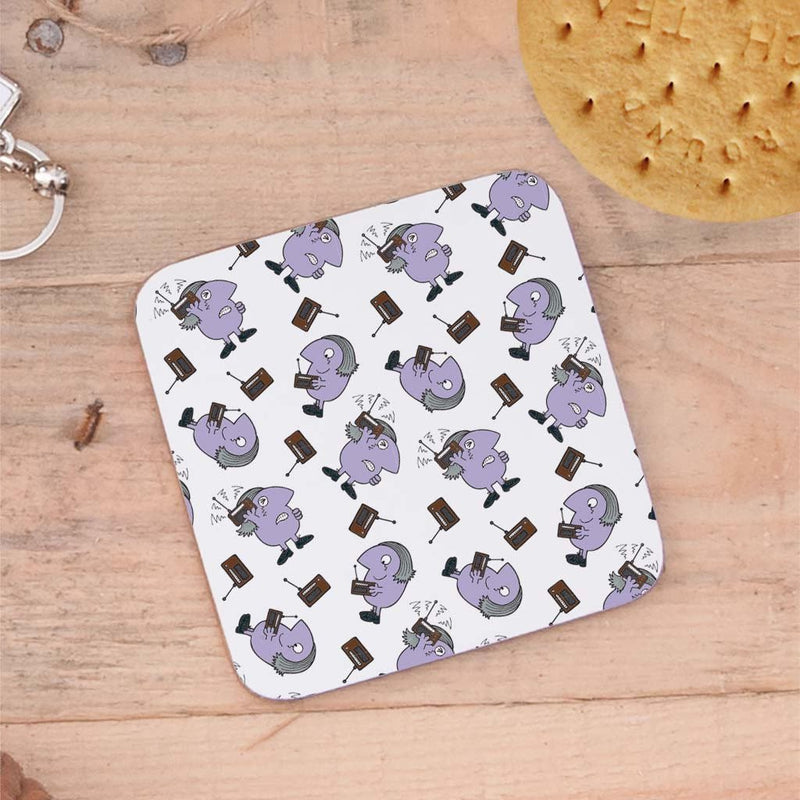 Four Doctors Patterned Cork Coaster Set (Dr First)