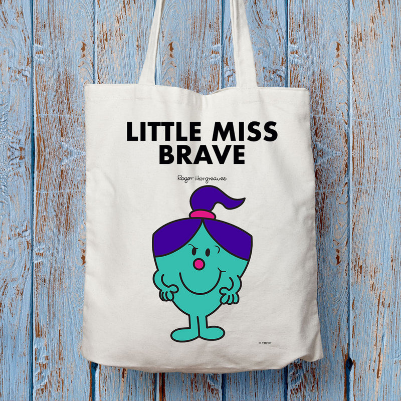 Little Miss Brave Long Handled Tote Bag